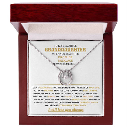 Luxurious Granddaughter Gift with Cubic Zirconia