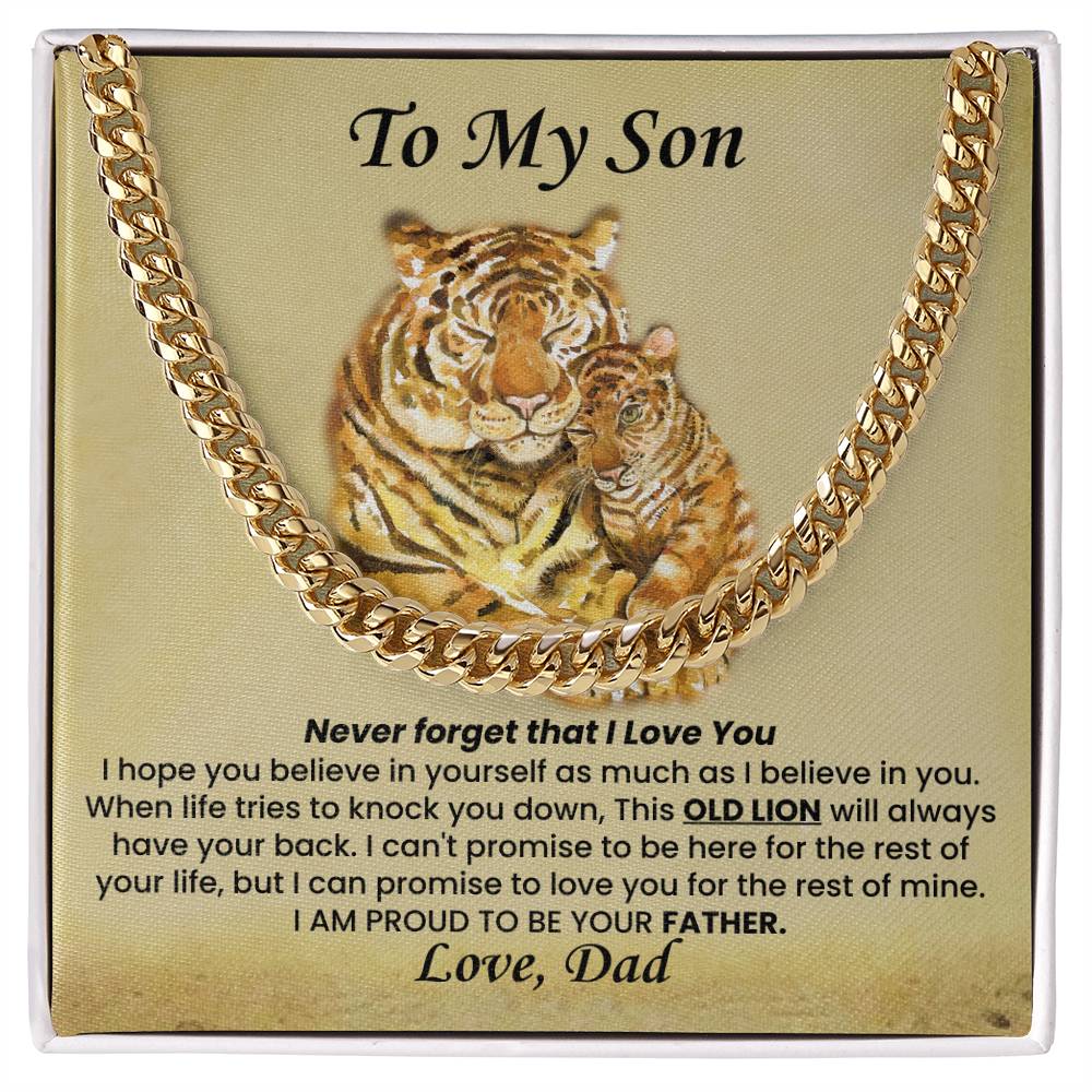 Timeless Jewelry Gift from Dad to Son