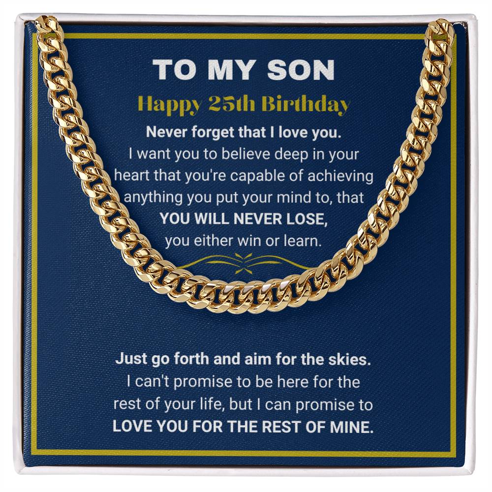 gift ideas for son's 25th birthday