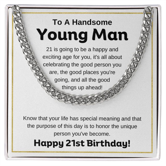 21st Birthday Gift For Young Man