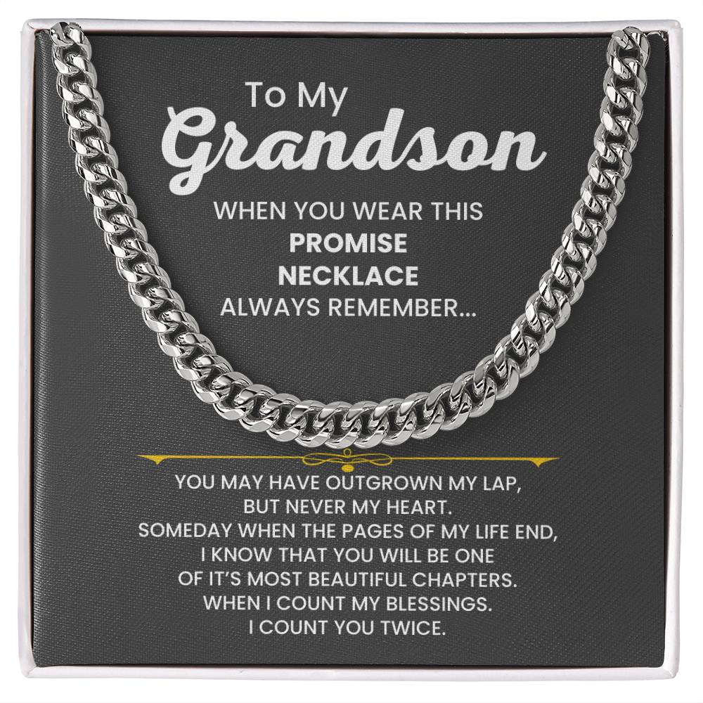 Grandson Promise Necklace