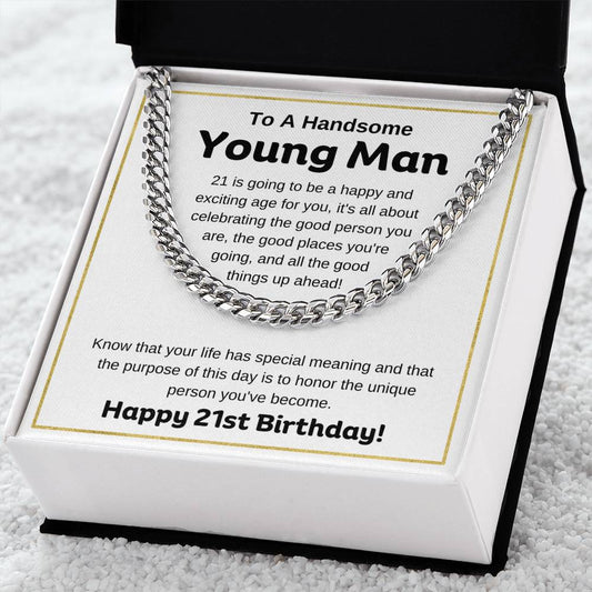 21st Birthday Gift For Young Man