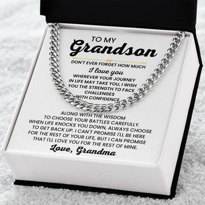 Sentimental Grandson Gift Jewelry