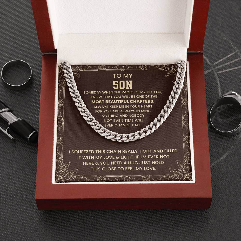 Luxury gift box for Cuban Link Chain
