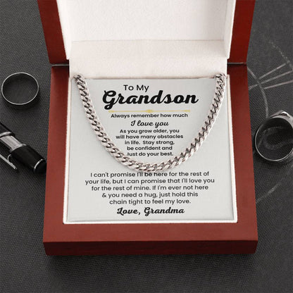 Graduation Gift Necklace for Grandson
