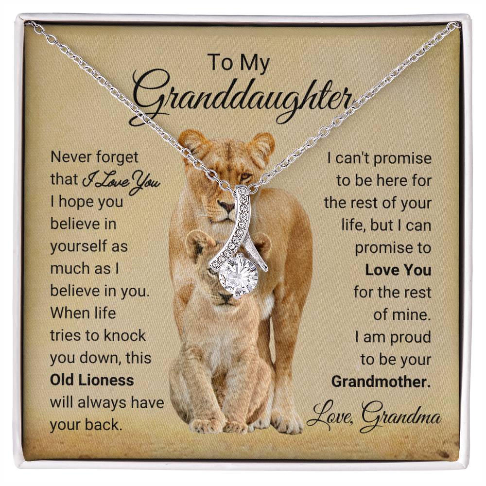 Granddaughter Gift from Grandma Necklace