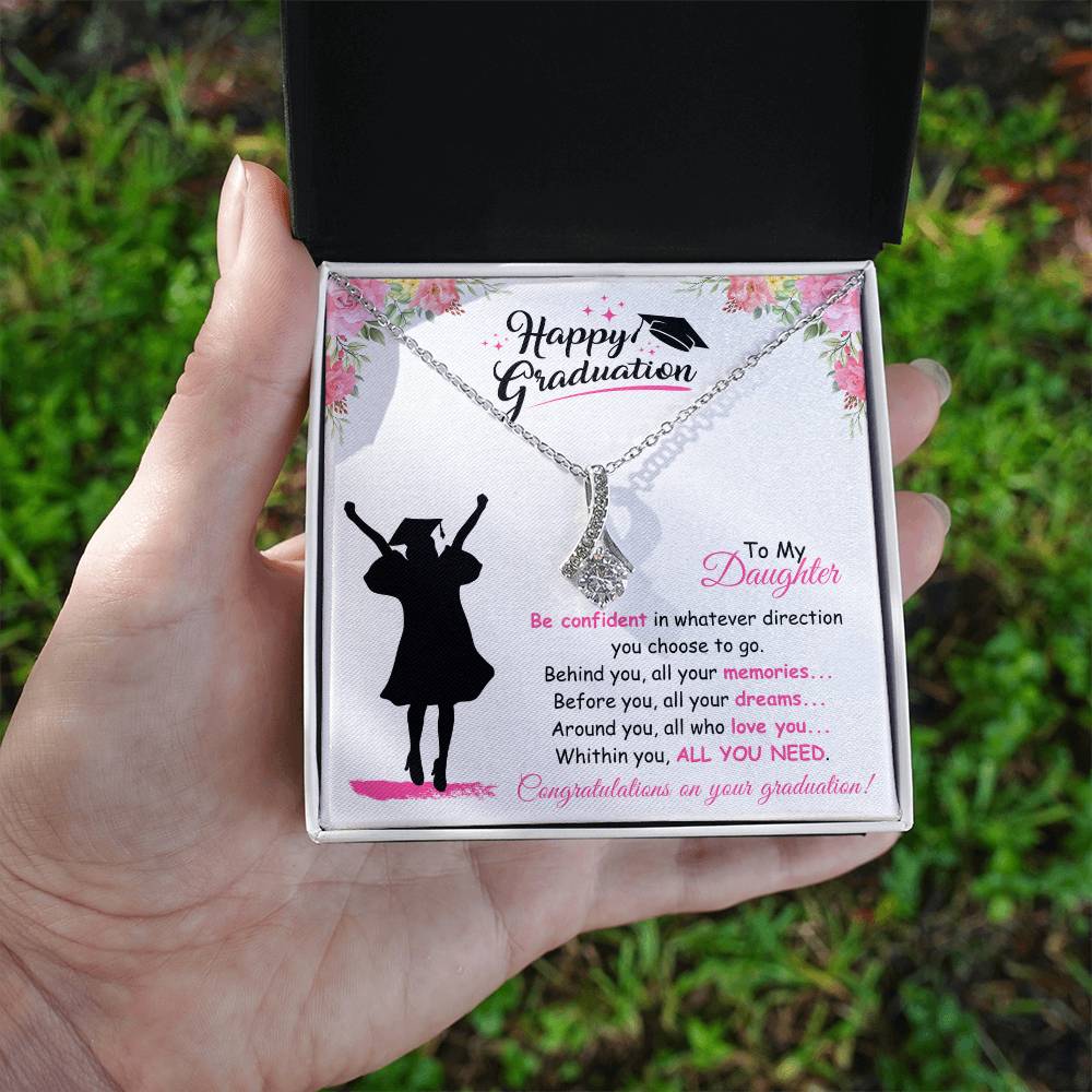 Elegant Cubic Zirconia Necklace for Daughter