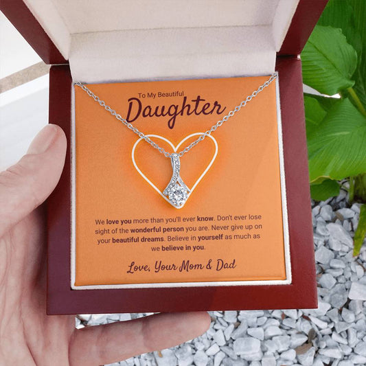 Daughter Jewelry Gift From Mom And Dad