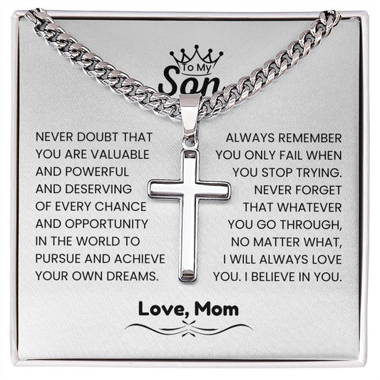 Durable and Stylish Necklace for Son