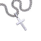 To My Son | Happy 20th Birthday Gift For Him From Mom/Dad | Cuban Chain with Artisan Cross Necklace