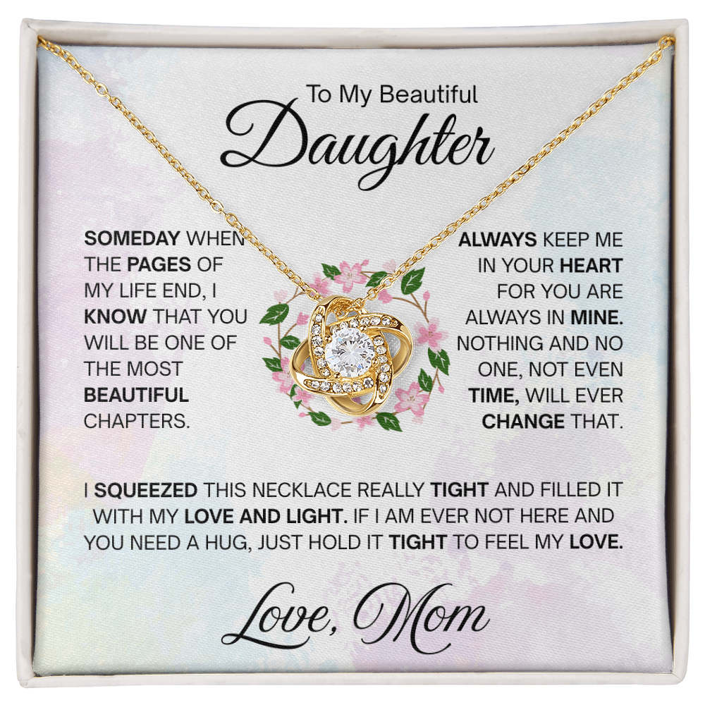 To My Beautiful Daughter - Time will never change my love for you