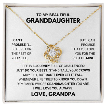 Granddaughter Gift necklace