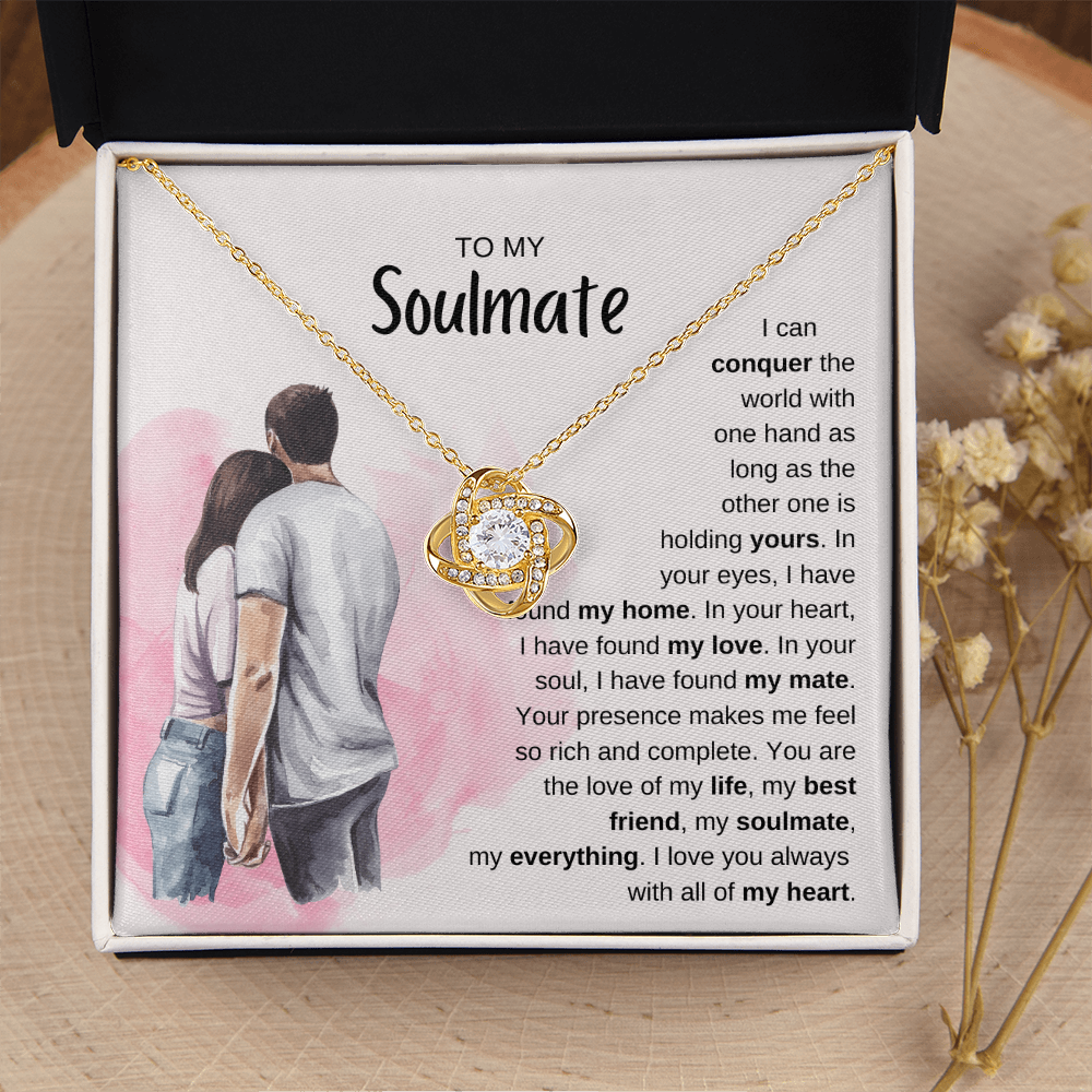 To My Soulmate - You're My Everything Necklace Gift Set