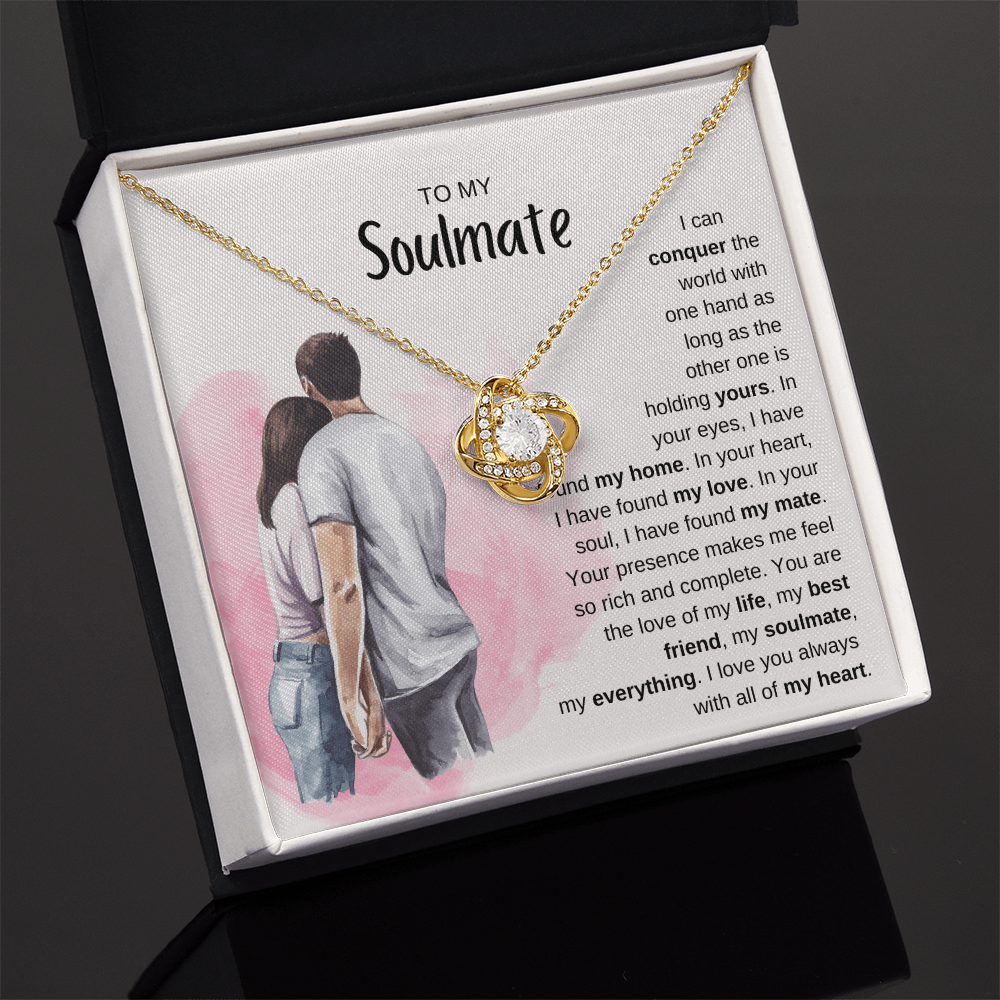 To My Soulmate - You're My Everything Necklace Gift Set