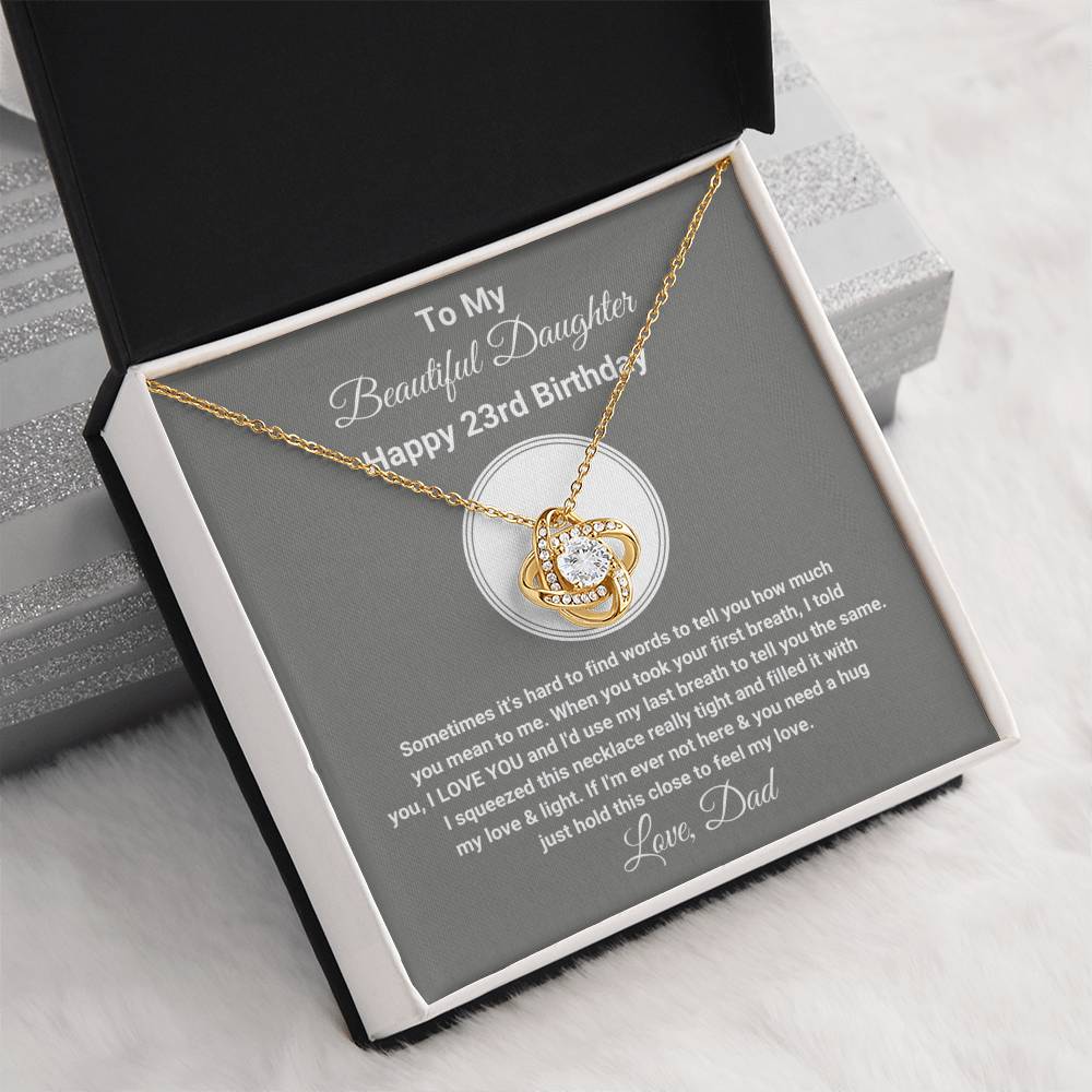 23rd birthday jewelry gifts for daughter