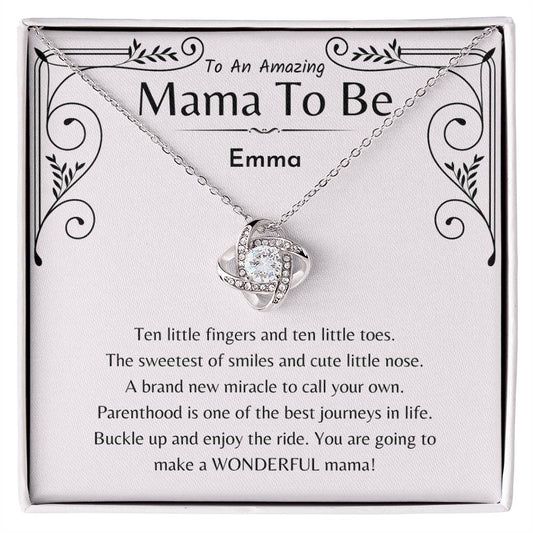 Personalized Mama To Be Necklace