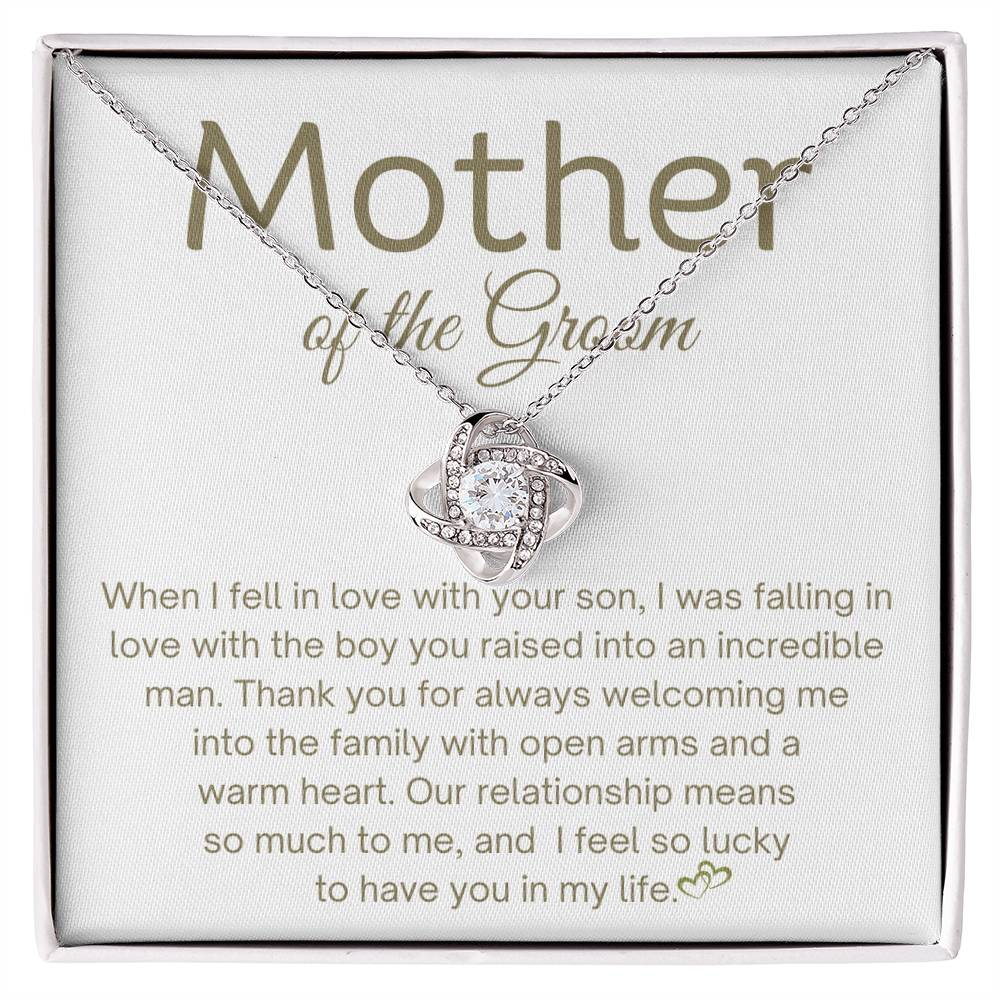 Mother In Law Necklace from Bride