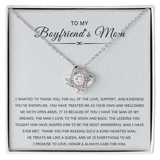 Boyfriends Mom Necklace | Present for Mother's Day, Birthday & Xmas