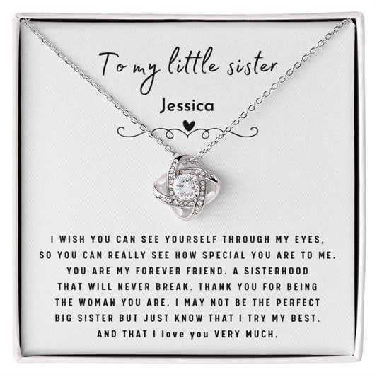 personalized little sister gift