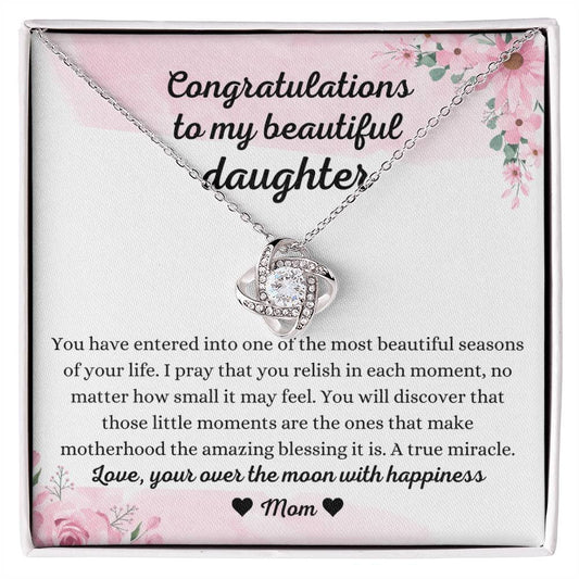 Beautiful Pregnancy Gift for Daughter from Mom | New Mom Gift for Daughter
