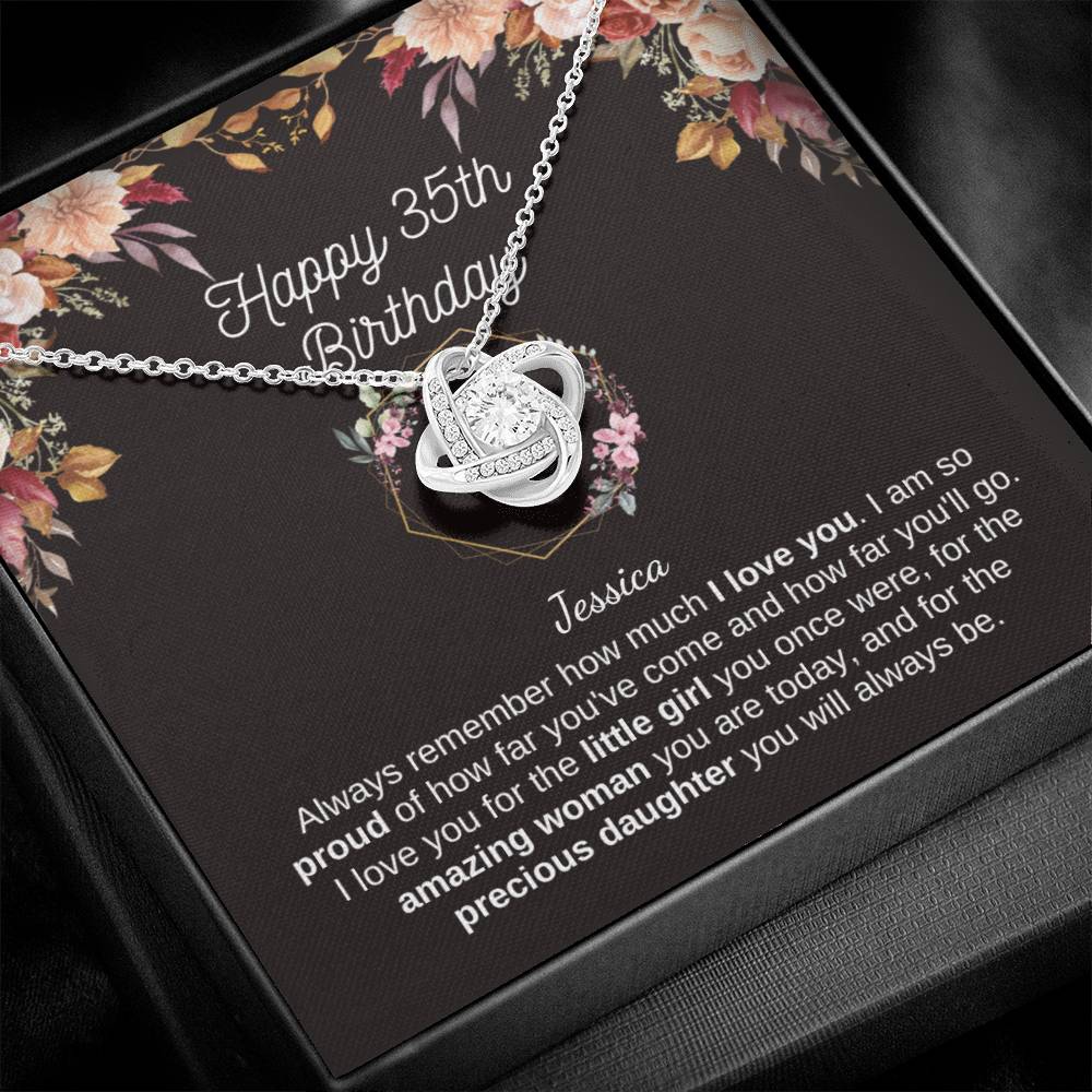 Personalized 35th Birthday Gift For Daughter