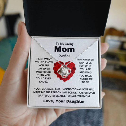 To My Mom Necklace