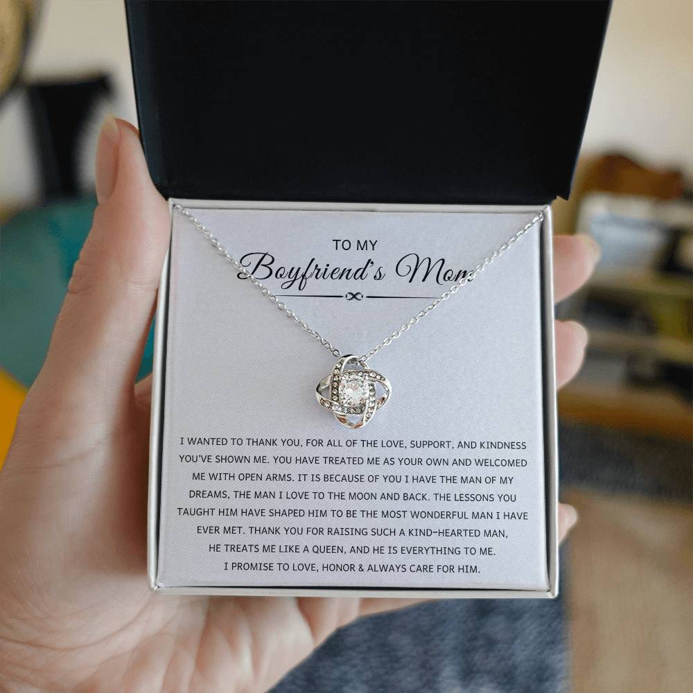 Boyfriends Mom Necklace, Present for Mother's Day, Birthday & Xmas