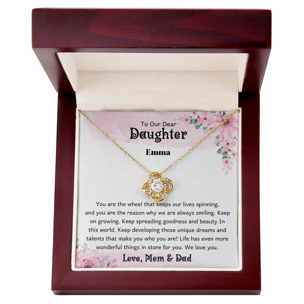 Jewelry Gift from Parents to Daughter