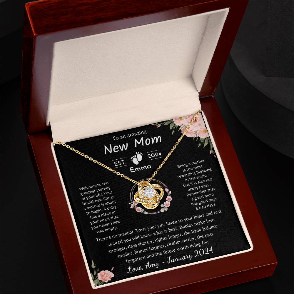 Elegant First Mothers Day Jewelry Gift