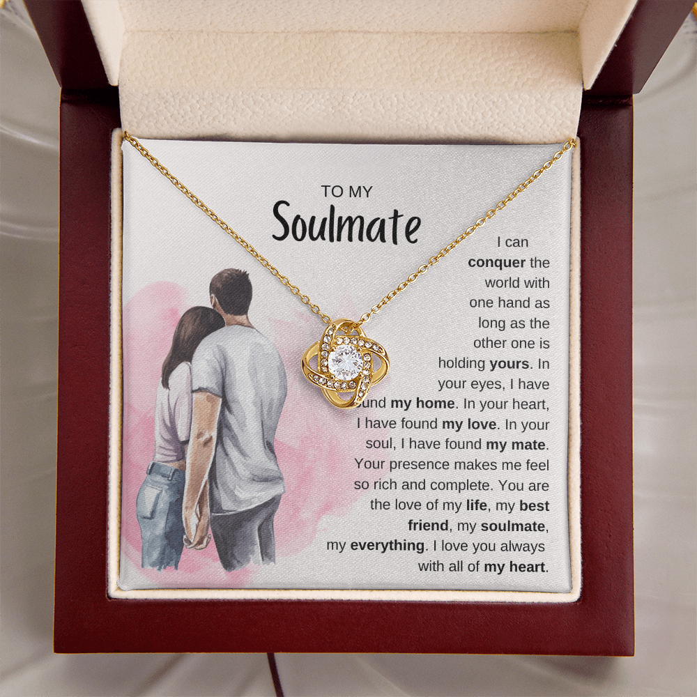 To My Soulmate - You're My Everything Necklace Gift Set