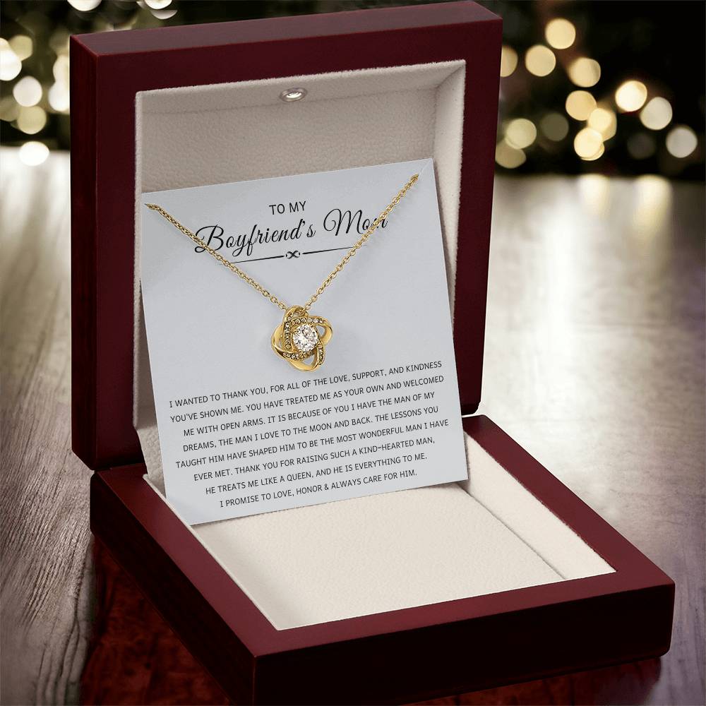 Boyfriends Mom Necklace, Present for Mother's Day, Birthday & Xmas