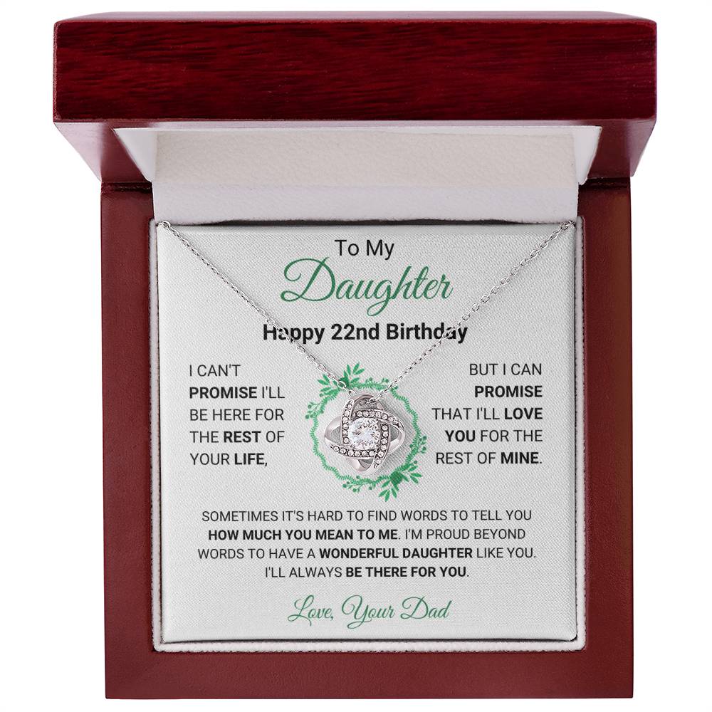 22nd birthday jewelry gifts for daughter