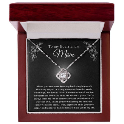 Heartfelt Gift Necklace for Boyfriend's Mom