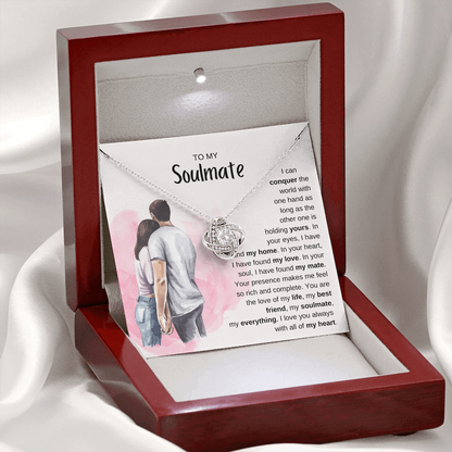To My Soulmate - You're My Everything Necklace Gift Set