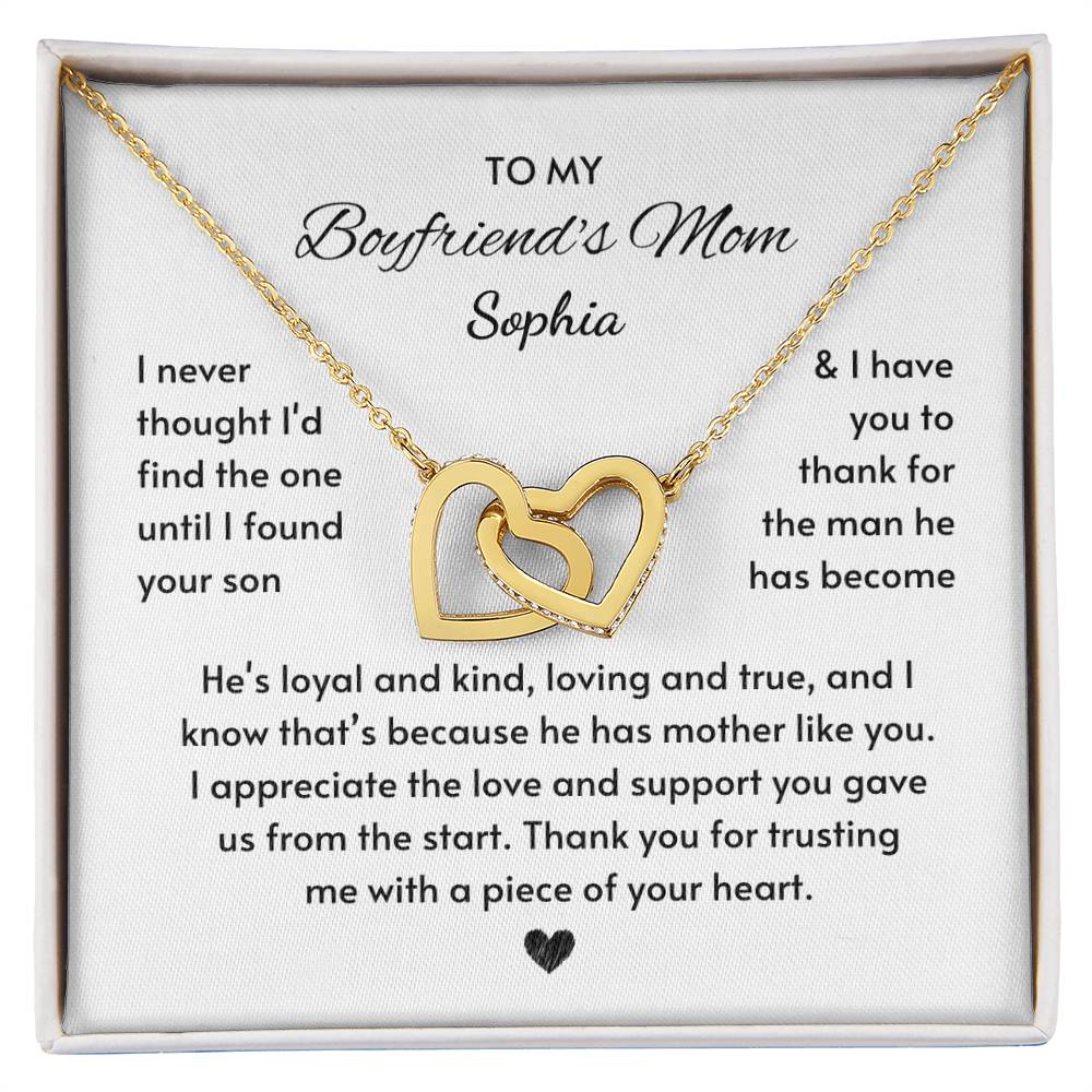 Customized Necklace for Boyfriend's Mom