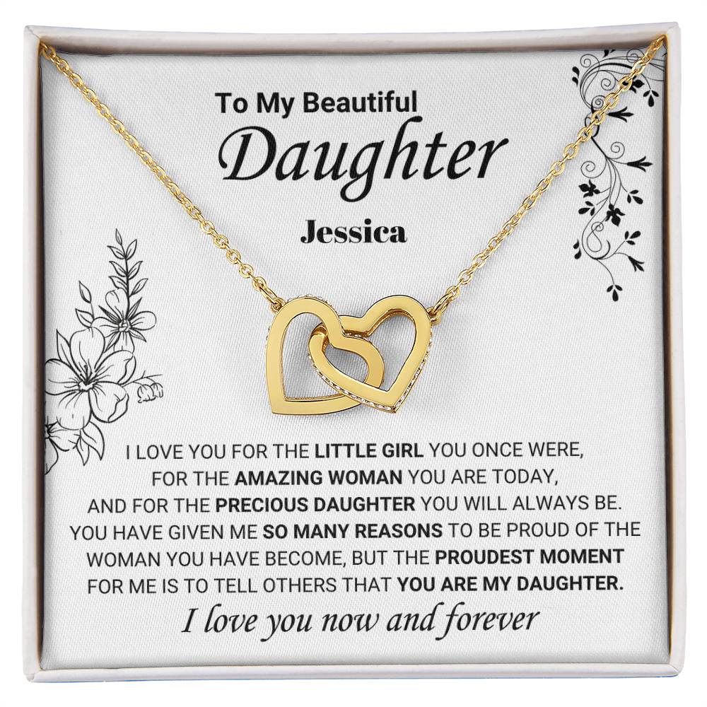 precious daughter necklace