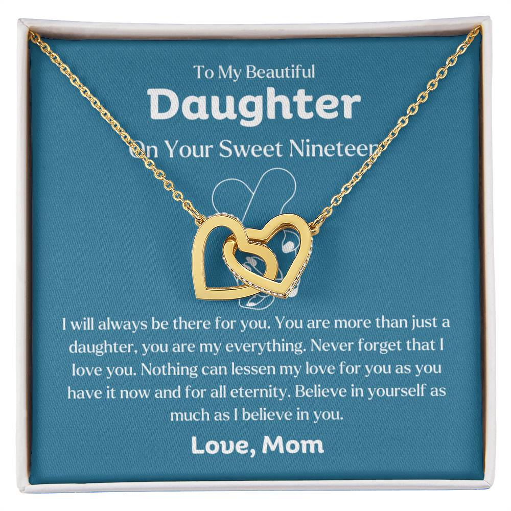 To My Daughter | On Your Sweet Nineteen Gift From Mom