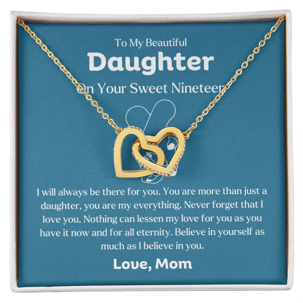 Gift from Mom to daughter Necklace