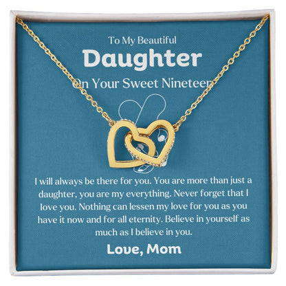 Gift from Mom to daughter Necklace