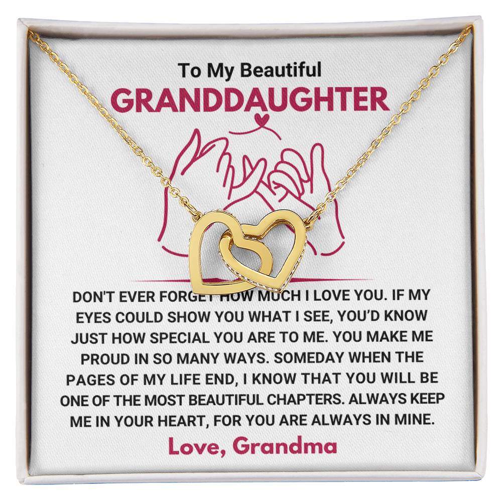 Keepsake Necklace for Granddaughter