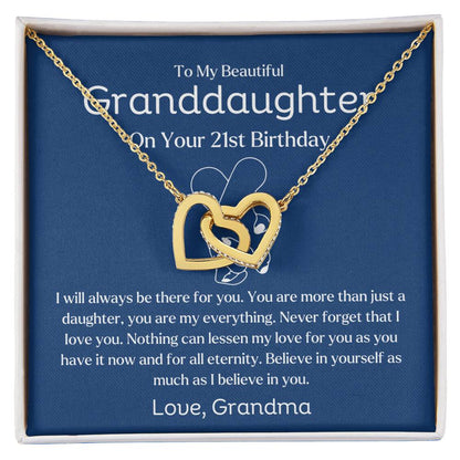 21st Birthday Gift For Granddaughter From Grandma