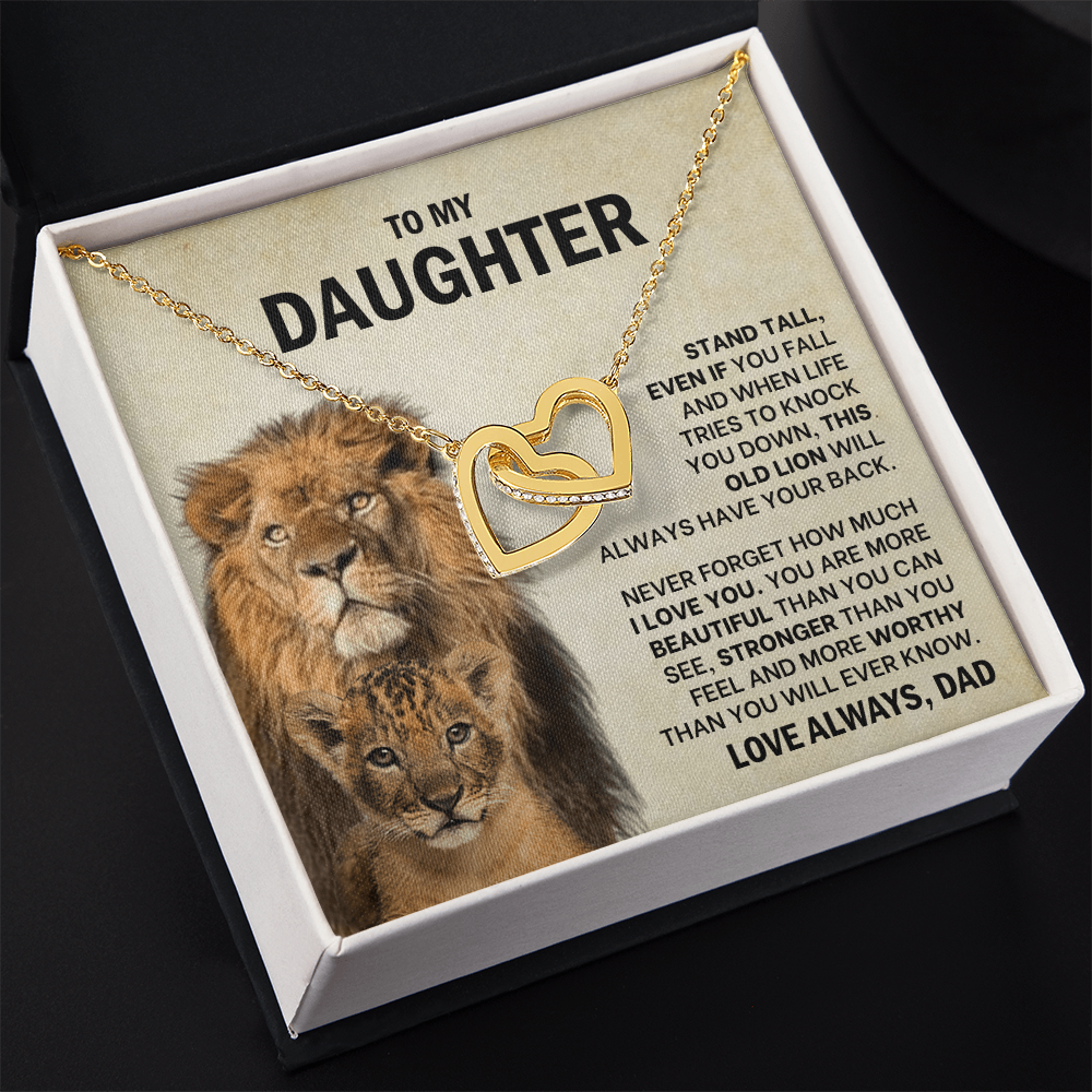 To My Daughter - Always Stand Tall - Gift From Dad