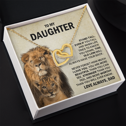 To My Daughter - Always Stand Tall - Gift From Dad