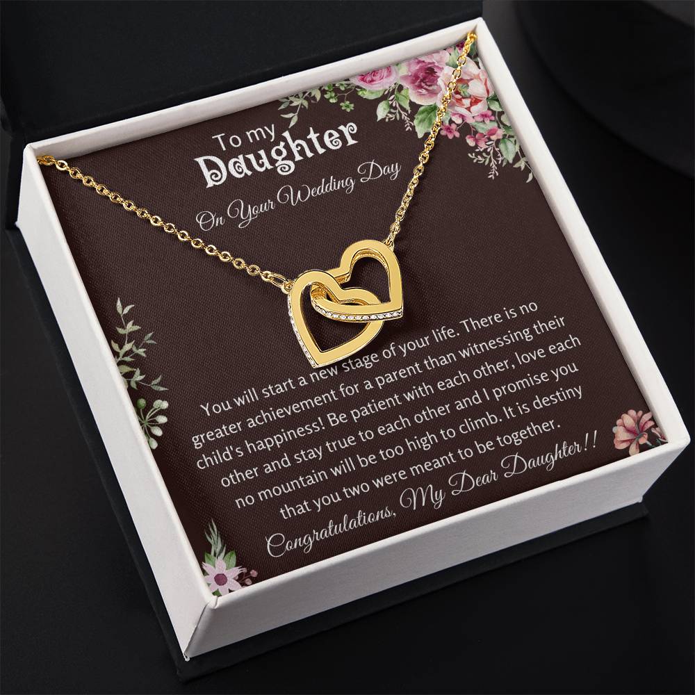 18k Yellow Gold Finish Wedding Day Gift