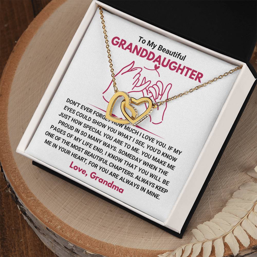 Sentimental Necklace for Granddaughter