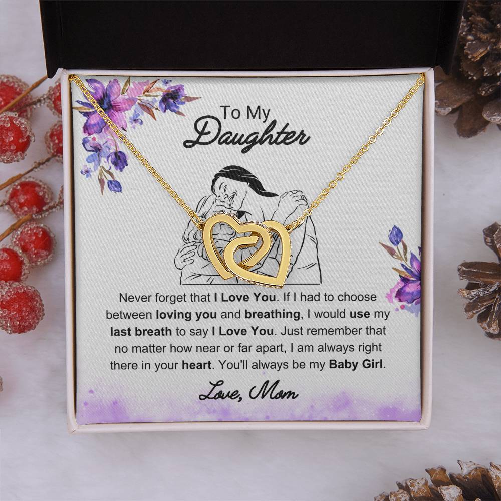 Valentine's Day Special Daughter Necklace