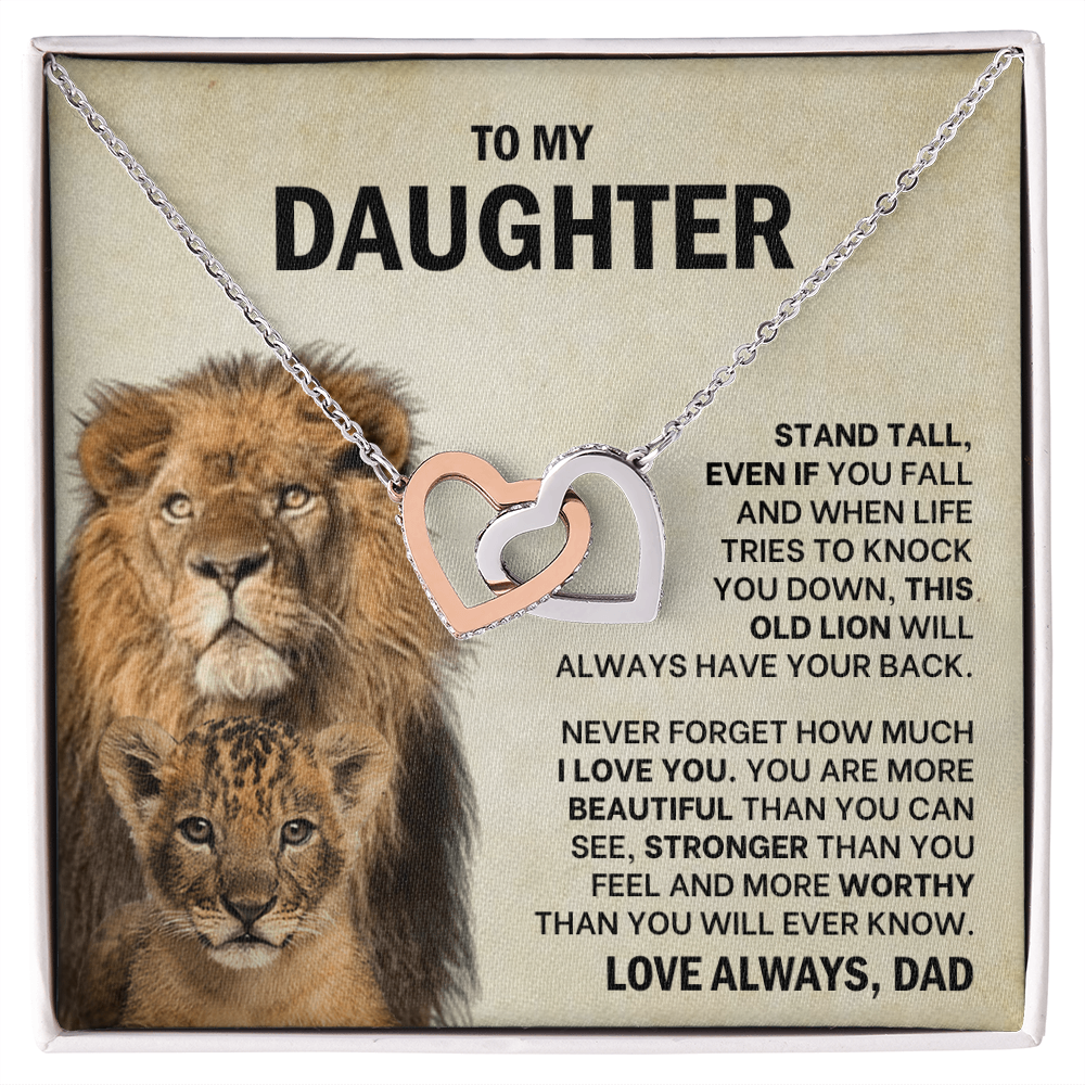 To My Daughter - Always Stand Tall - Gift From Dad