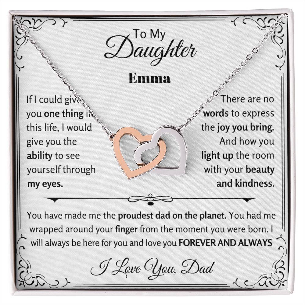 personalized gift from father to daughter