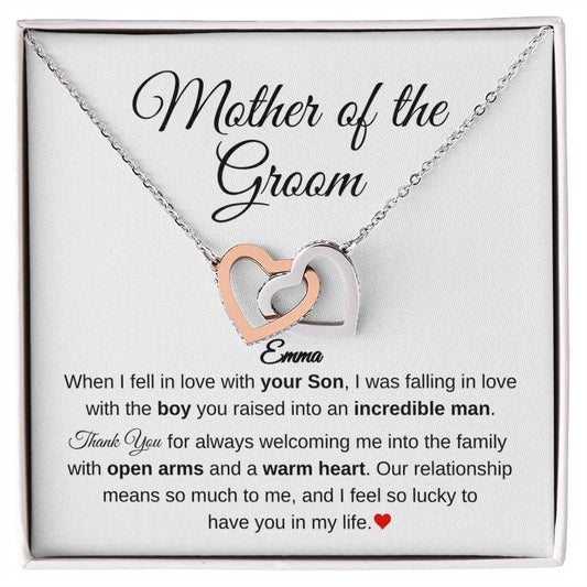 Personalized Mother of the Groom Gift from Bride