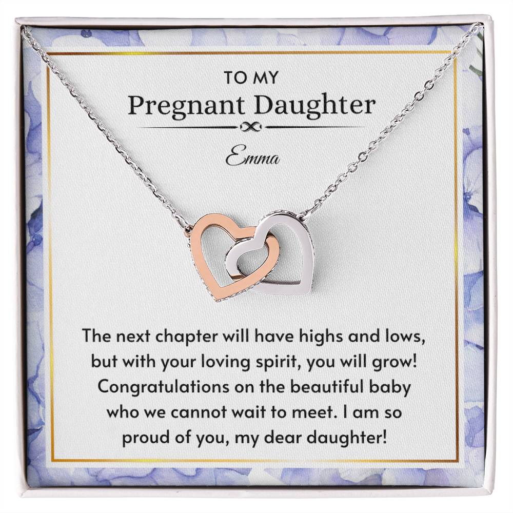 Pregnancy Gift for Daughter Necklace